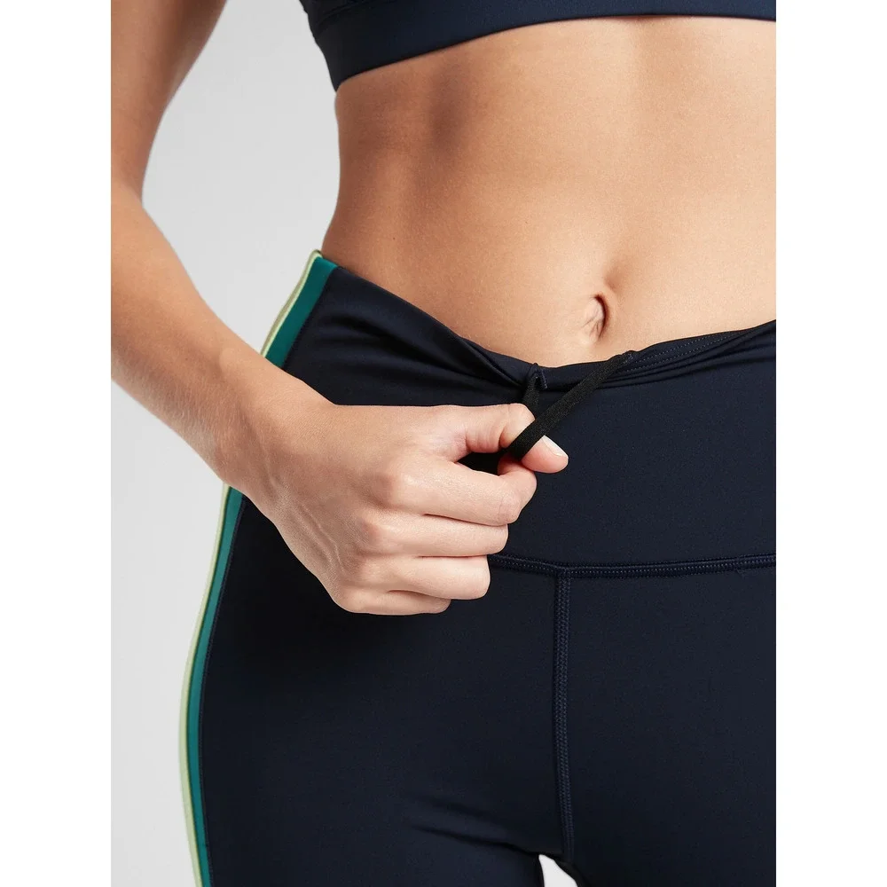 Athleta Blue and Green High-Waisted Leggings - Picture 8 of 16
